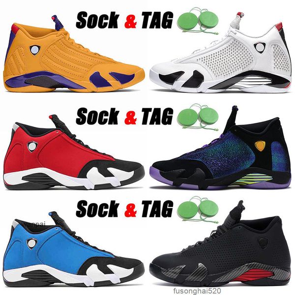 

ing selling jorden 14 14s mens basketball shoes retro og university gold red gym blue jumpman sneakers spm white black toe last sair