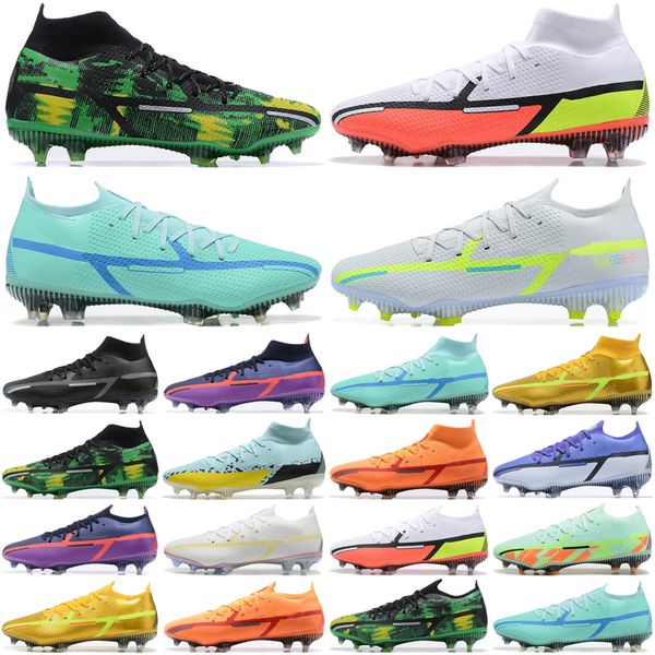

football boots for mens soccer cleats shoes crampons phantom gt2 dynamic fit df elite fg size 39-45 discount