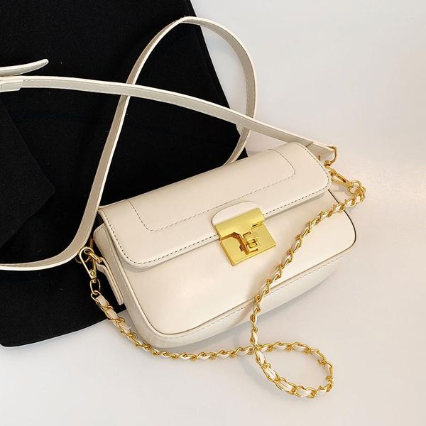 

shoulder bags vintage bag women's 2022 summer ins messenger chain fashion square armpit dual-use