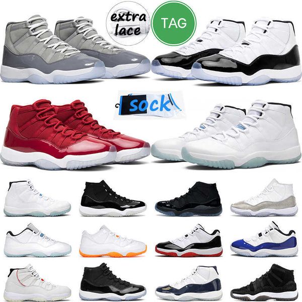 

11s basketball shoes men women cool grey cap and gown platinum tint 11 legend blue bright citrus concord outdoor mens trainer