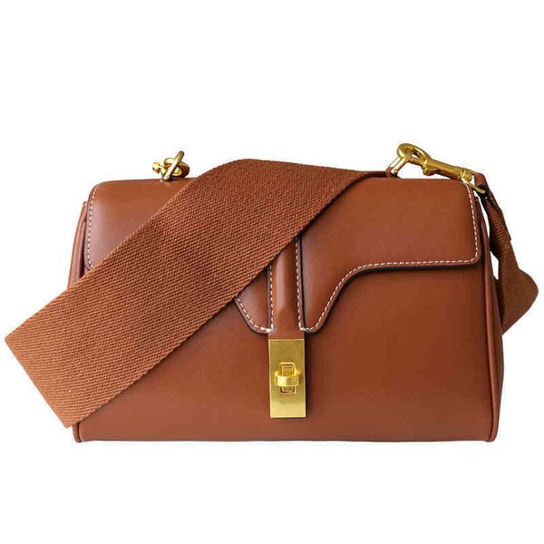 

shoulder bags gratis verzending tas luxe merk echt leer vrouwen tas brede schouderriem schoudertas forenzenzak leisure clutch dames 220409