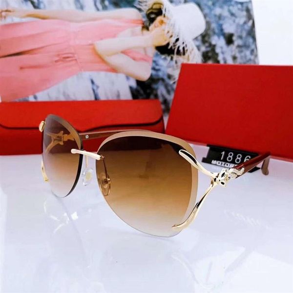 

summer womens designer sunglasses luxury woman sunglasses adumbral goggle glasses uv400 1886 3 color highly quality with box283p, White;black