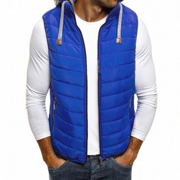 

men's vests men's vests brand vest mens winter casual zipper outerwear warm hood jacket men sleeveless hoodie jackets parkas waist, Black;white