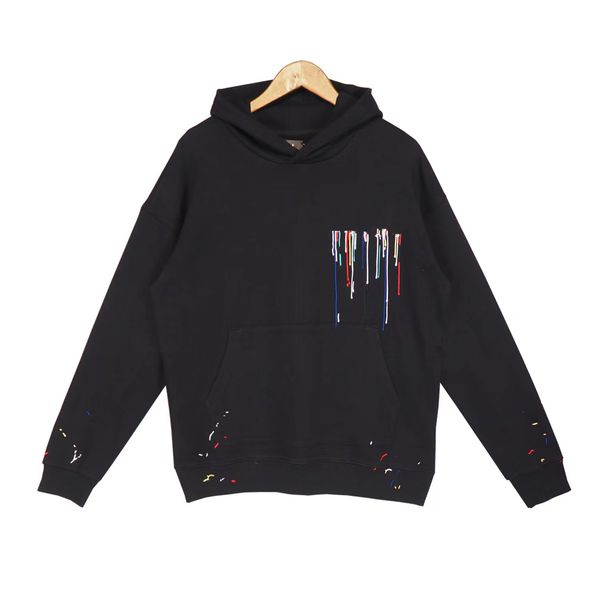 

mens designer hoodie fashion men women designer hoodies streetwear hooded sweatshirt europe size s-xl, Black