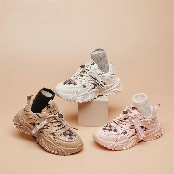 

sneakers spring autumn girls kid shoes children boys soft outdoor shoes sport casual sneakers boy shoes for kids size 22-37194r, Black;red
