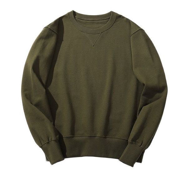 

men s hoodies sweatshirts winter heavy weight cotton hoodie men black white round neck long sleeve sweatshirt casual fashion streetwear over