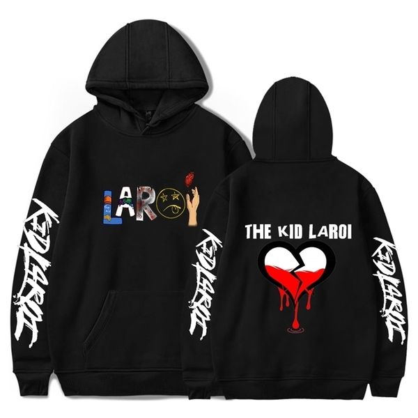

women's hoodies sweatshirts the kid laroi album stay merch cool printed sweatshirt casual streetwear for men and women clothes kids pu, Black
