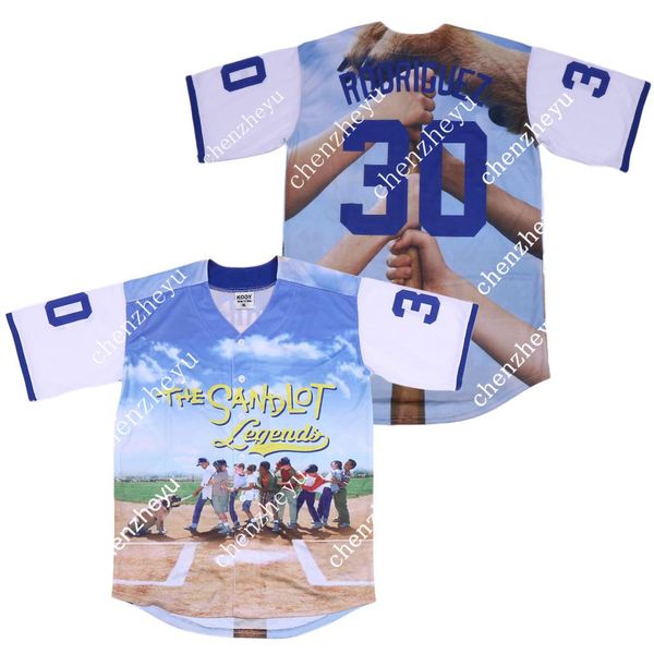 

benny the jet rodriguez 30 baseball jersey the sandlot movie jersey 3d 985632485, Black