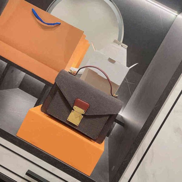 

evening bags shoulder bags 2022 messenger women designer handbag retro crossbody color matching designer postman leather shopping wallet