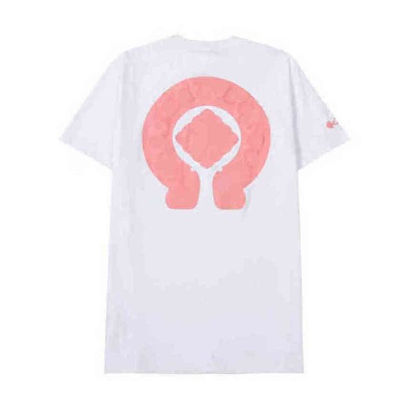 

men's brand classic t shirts ch luxury man t-shirt summer women cross sanskrit tees letter designer tshirts boy loose round neck shirt, White;black