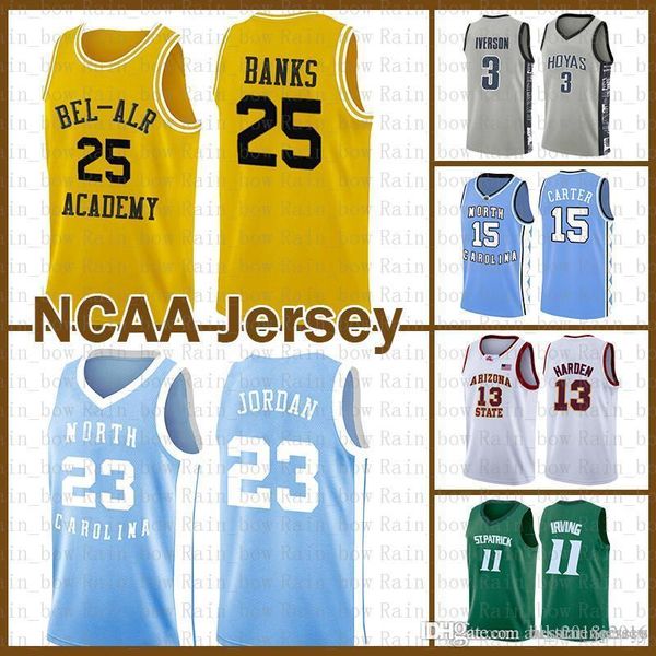 

men jersey carlton 25 banks university michael 23 jd mens stephen 30 curry kyrie dwyane 3 wade irving lebron 23 james sale jersey larr, Black