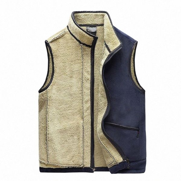 

men's vests men's vests autumn and winter men thick warm vest coat fashion casual plus velvet male sleeveless zipper clothes 5xl x, Black;white