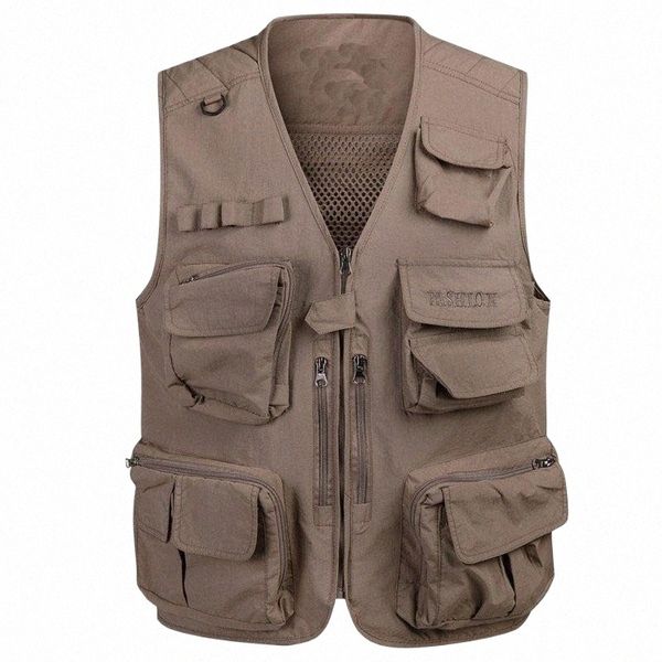

men's vests men's vests arrivla spring autumn winter vest casual multi pocket v-neck zipper men fashion plus size  xl 2xl 3xl 4xl, Black;white