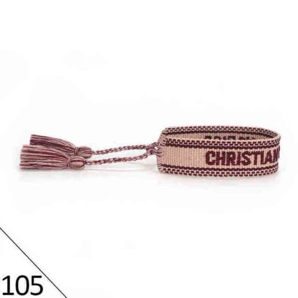 

designers brand adjustable bracelet luxury woven friendship bangle for women men vintage braided bangles embroidery tassel bracelets jewelry, Golden;silver