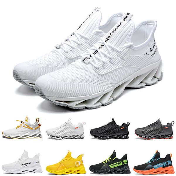 

2022 new arrival men women running shoes mens trainers outdoor sports sneakers white black yellow volt