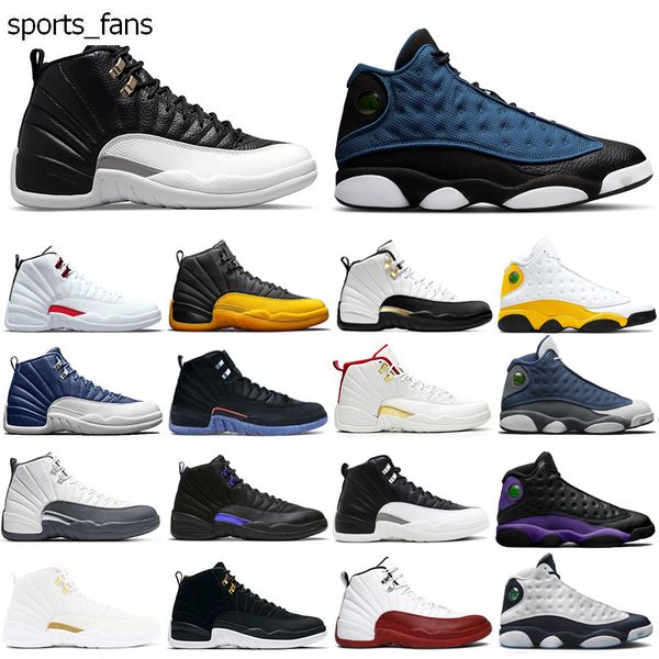 

12s basketball shoes 12 utility 13s brave blue flint court purple university gold twist dark concord reverse flu game ovo white wings mens