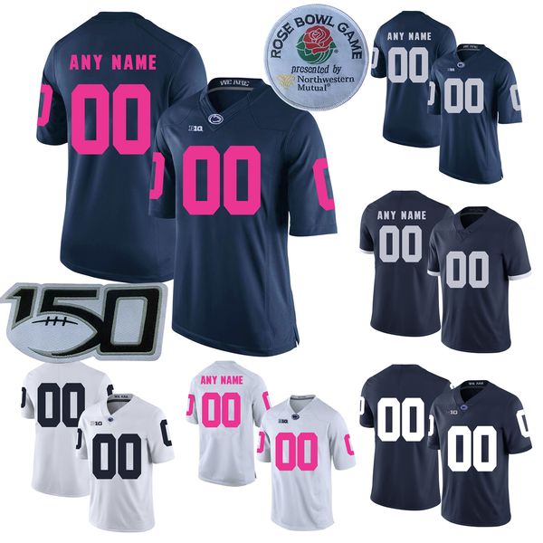

custom ncaa college penn state nittany football jerseys kj hamler marcus allen parker washington trace mcsorley micah parsons miles sanders, Black