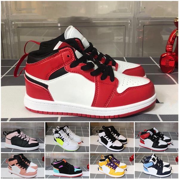

2021 baby retro womens basketball fashion shoes for easter concords boys girl youth kids sneakers251j, Black