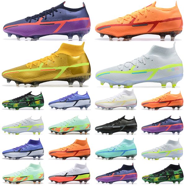 

soccer cleats shoes phantom gt2 dynamic fit df elite fg firm ground cleat football sneakers mens trainers boots size 39-45