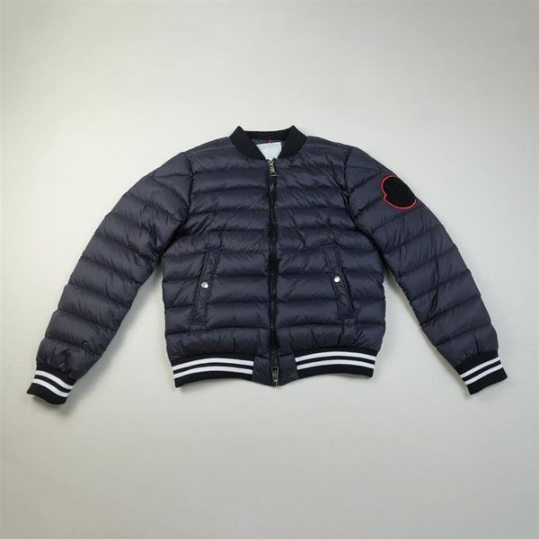 

luxury france mens maya down jacket flocking logo knitted designer brand women parkas panel casual coats bomber jackets277t, Black