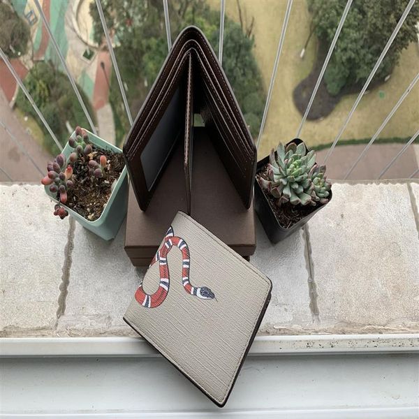 

2022 brand wallet designer men's leather short wallet wallet with box frame dust bag manual a variety of styles3216, Red;black