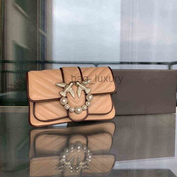 

pinkoos bags swallow pearl buckle parchment color matching one shoulder chain diagonal postman's female dongguan yzl