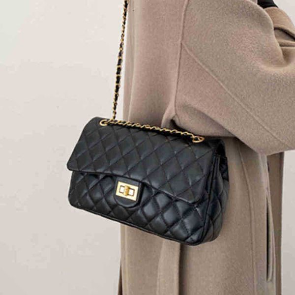 

evening bags luxury diamond rooster shoulder women's task elegant black pu leather female flap wet chain crossbody handbag qmm7