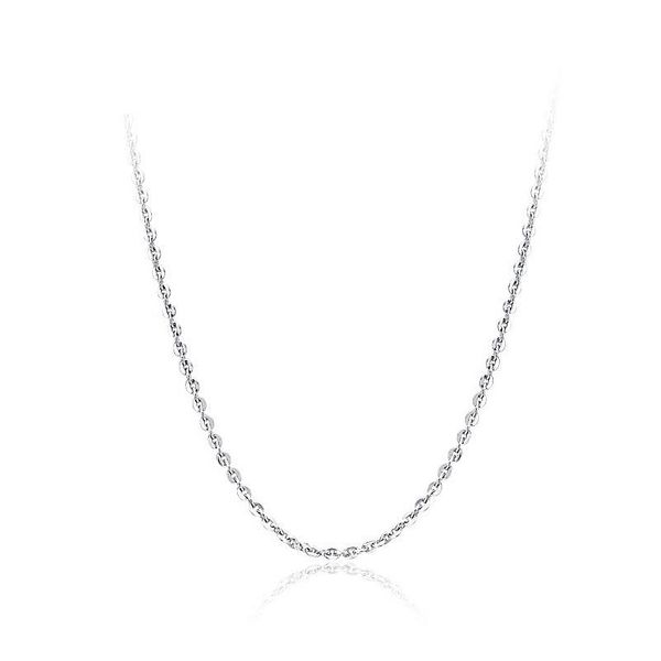 

chains strands strings s925 sterling silver necklace yuanbao melon seeds water wave sky star snake bone cross clavicle chain for lovers
