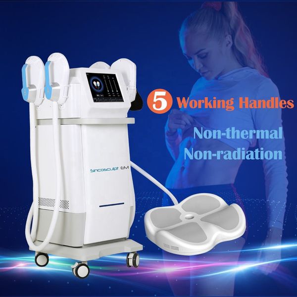 

2022 slimming 12 tesla 4 handle ems body sculpting slimming beauty machine