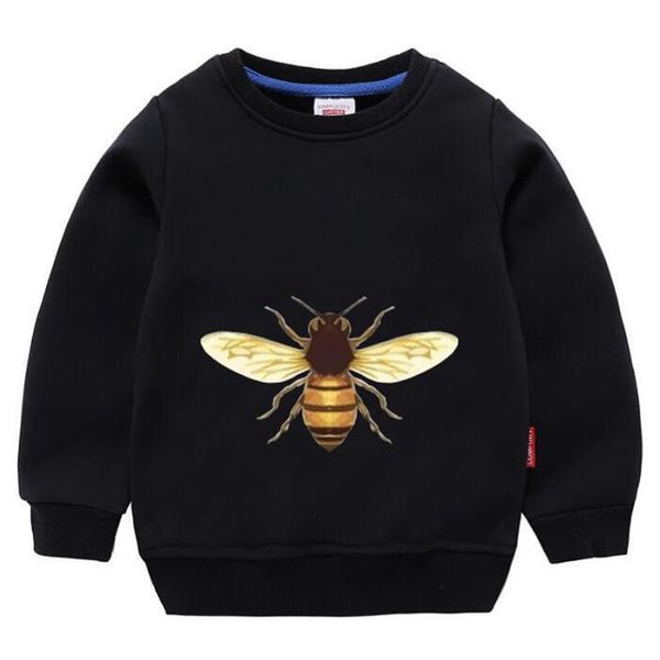 

2021 boys hoodie spring and autumn long sleeve head whole cotton long t-shirt children sweater children colors cartoon baby clothi327z, Black
