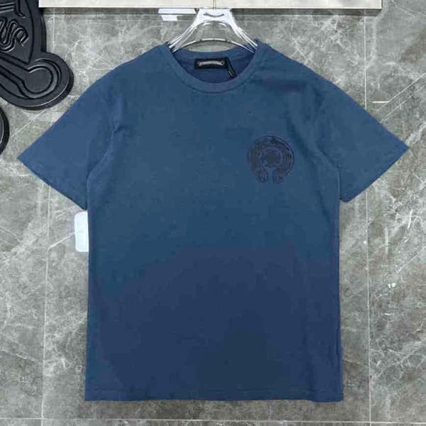 

luxury summer mens t shirts ch brand fashion men tees horseshoe cross designer tshirts loose women shirt classic man hip hop sweater sanskr, White;black