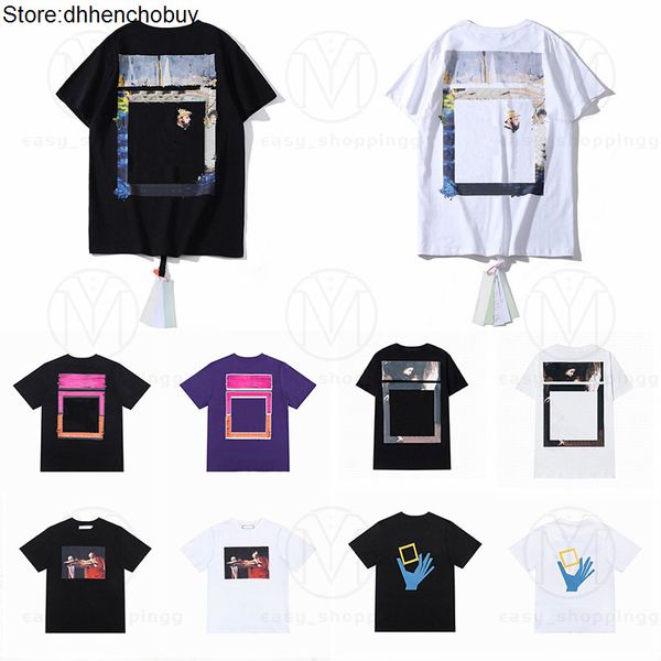 

summer mens women designers t shirts loose tees fashion man s casual shirt luxurys clothing street shorts sleeve clothes tshirts fydr, White;black