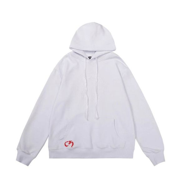 

luxury men's classic sweatshirts ch fashion hoodies men woman designer horseshoe sanskrit cross pullover hooded zipper sweater loose ja, Black