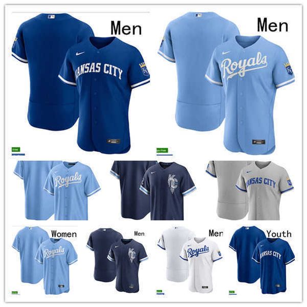 

baseball jerseys men women kansas 2 michael a. taylor 41 carlos santana 27 adalberto mondesi 28 kyle isbel 26 emmanuel rivera 1 mj melendez, Blue;black