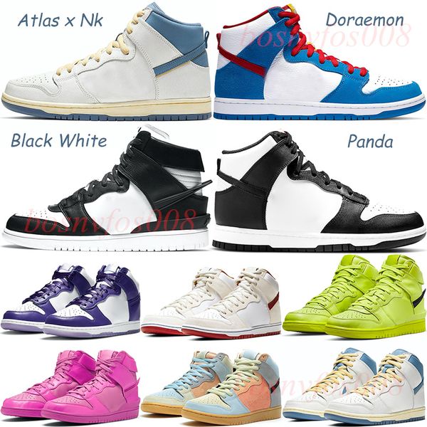

designer dunked high casual shoes men women varsity purple team crimson spectrum panda mens football grey flash lime doraemon cosmic fuchsia