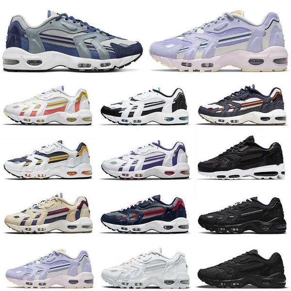 

96 ii men running shoes 96s triple white black mystic navy teal beach cherry womens mens trainers outdoor sports sneakers walking jogging