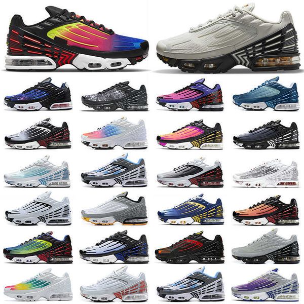 

with box tn plus 3 tuned running shoes tns men women volt glow radiant red light bone hyper violet parachute mens trainers outdoor sports sn