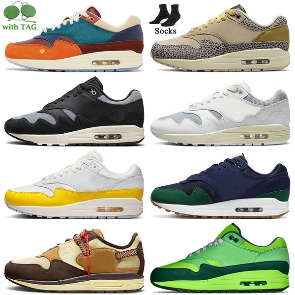 

women mens max 1 running shoes 2022 airsmx amax 1s patta white black safari cobblestone tour yellow oregon ducks wabi sabi cactus jack 87 sn