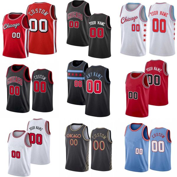 

basketball jerseys 75th custom mens womens chicago''bulls''jersey 19 marko simonovic 25 tyler cook 7 troy brown jr. 22 a, Black;red