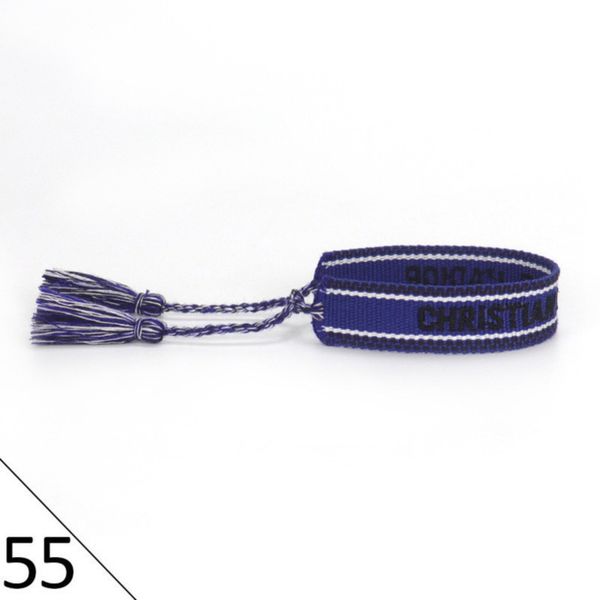 

fashion brand bracelets woven friendship for womens handmade braided luxury bracelet designers with tassel print embroidery mens jewelry ban, Golden;silver