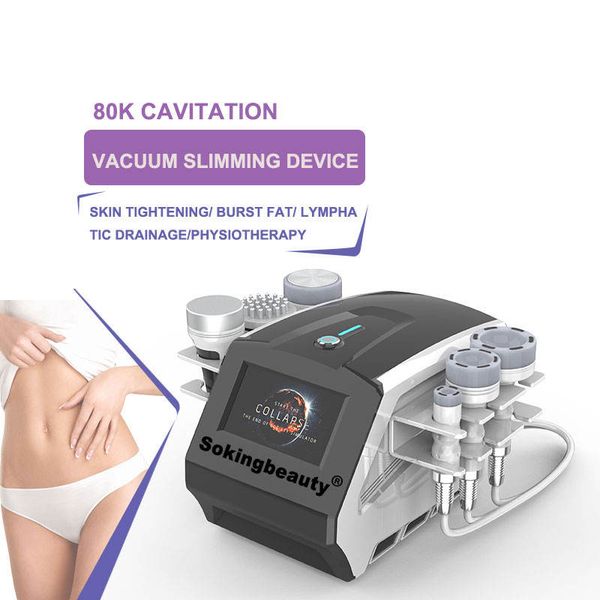 

7 in 1 slimming machine vacuum 80k cavitation lipo laser radio frequency rf liposuction fat ultrasonic body shaping device skin firming syst