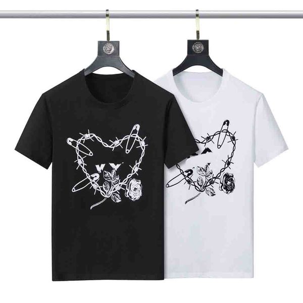 

men's plus tees & polos round neck embroidered and printed polar style summer wear with street pure cotton 2r5, Black;brown