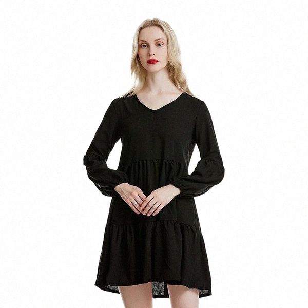 

casual dresses casual dresses summer dress women korean red party ladies long sleeve robe femme high waist woman clothing vestidos y0fy#, Black;gray
