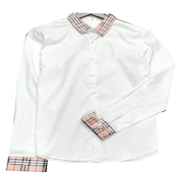 

2022 new style men's casual shirts qiwn autumn shirt fashion three-color long-sleeved men dress oversized luxury shir295v, White;black