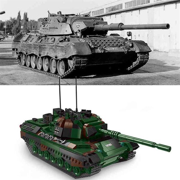 

new ww2 battle german british building blocks kit armor vehicles sets world war 2 military tanks soviet army leopard 2a6 tank x0503249k
