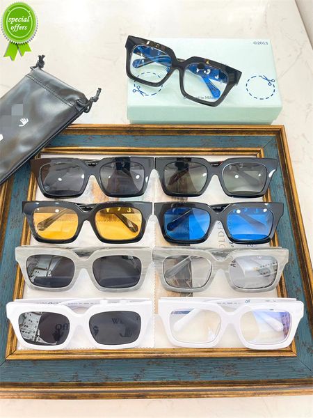 

mens sunglasses designer brands fashion new brand style square men's women's, White;black