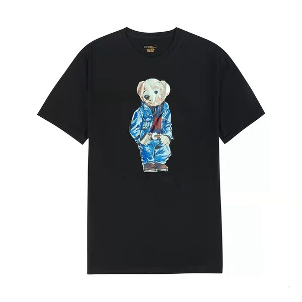 

wholesale 2024 summer new polos shirts european and american men's short sleeves casual colorblock cotton large size embroidered fashio, White;black