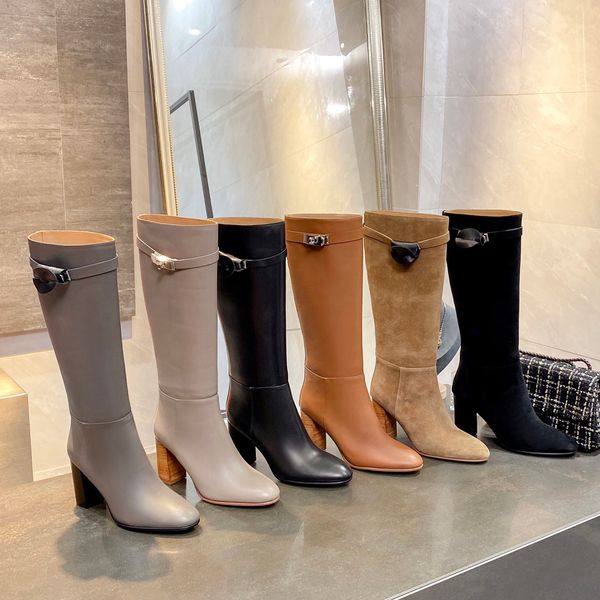 

casual shoes designer variation boot knee high boots women leather rider booties, Black