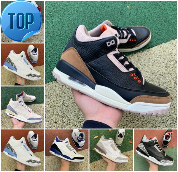 

boots jumpman 3 3s mens basketball shoes neapolitan dark mocha desert elephant kumquat cardinal red cement black cat racer blue fragment unc