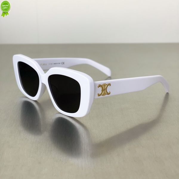 

mens sunglasses designer brands fashion 2022 new female cl arc color white, White;black